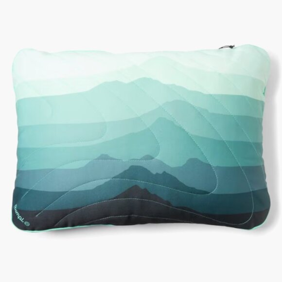 New Rumpl Camp Pillow - Blue cascade fade - NWT - Picture 1 of 9